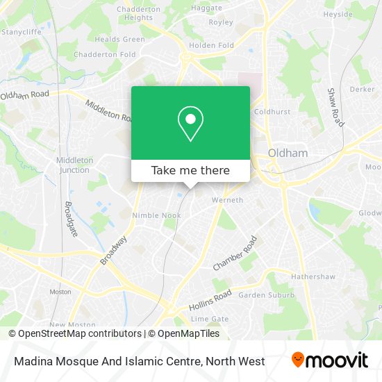 Madina Mosque And Islamic Centre map