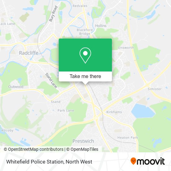 Whitefield Police Station map