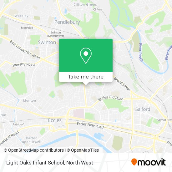 Light Oaks Infant School map
