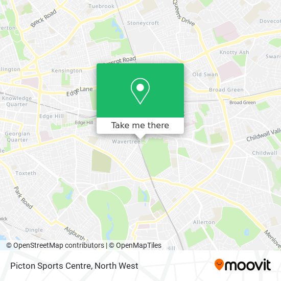 Picton Sports Centre map