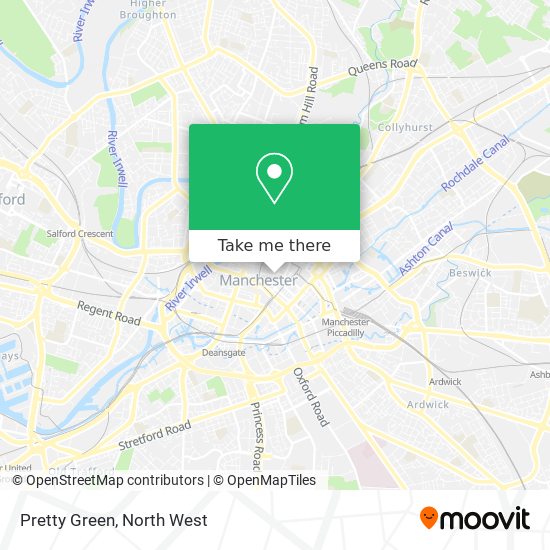 Pretty Green map