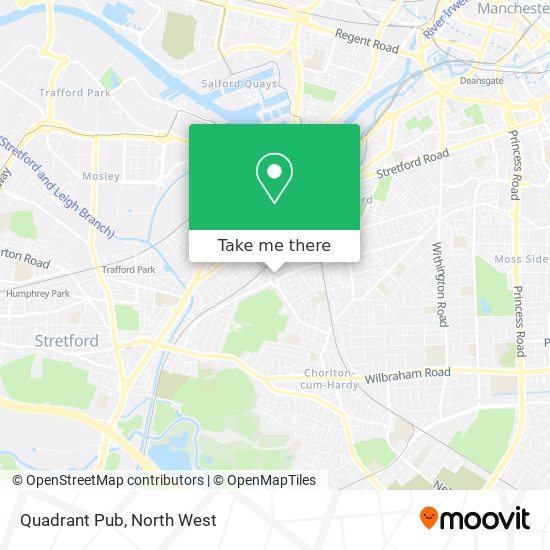 Quadrant Pub map