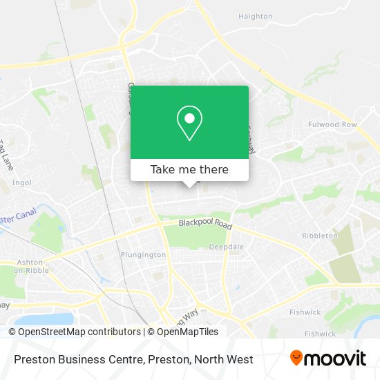 Preston Business Centre, Preston map