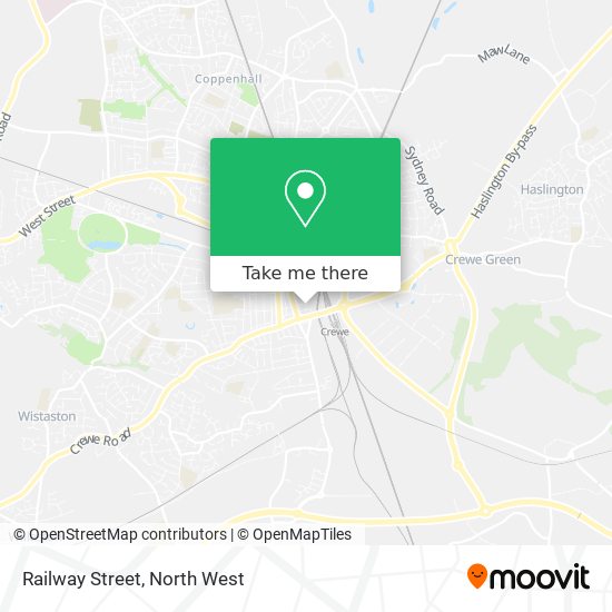 Railway Street map