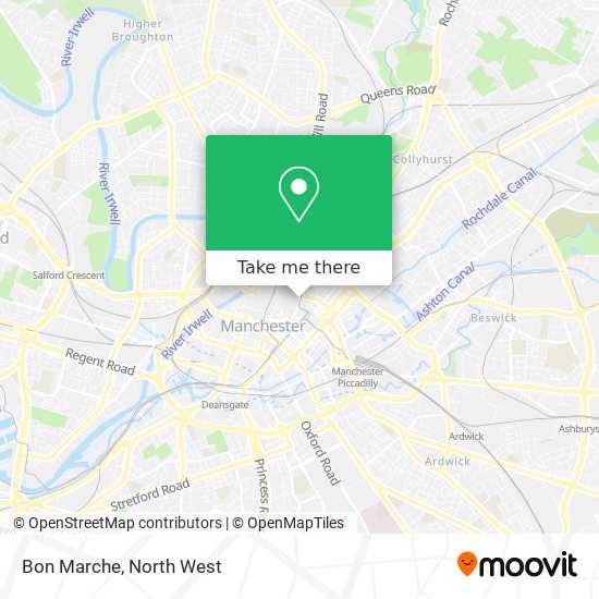 Bon Marche map