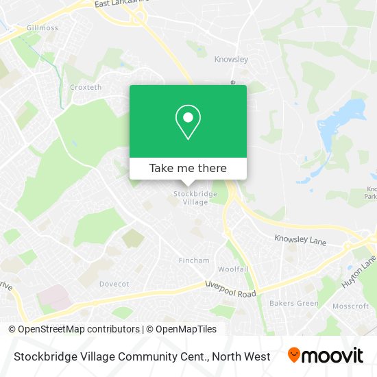 Stockbridge Village Community Cent. map