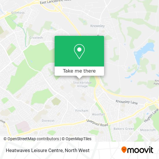 Heatwaves Leisure Centre map