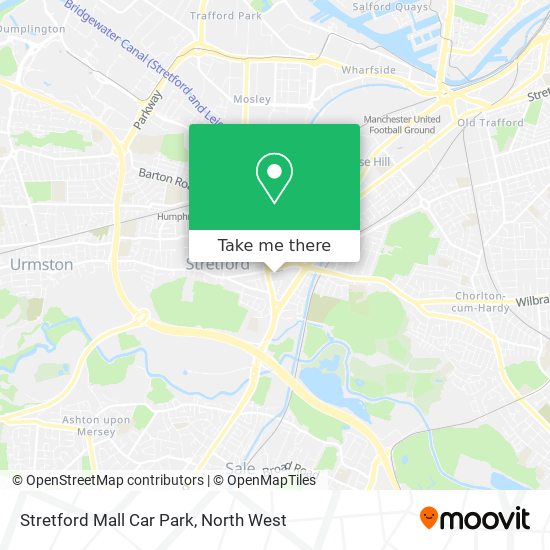 Stretford Mall Car Park map