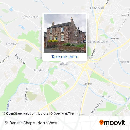 St Benet's Chapel map