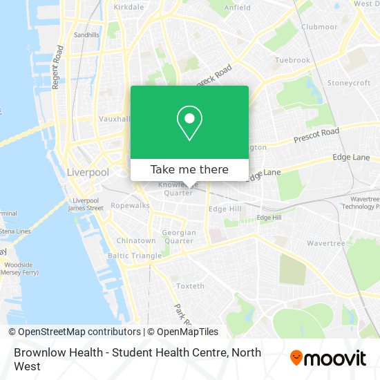 Brownlow Health - Student Health Centre map