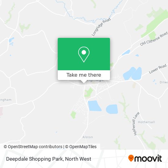 Deepdale Shopping Park map