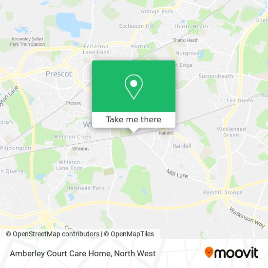 Amberley Court Care Home map