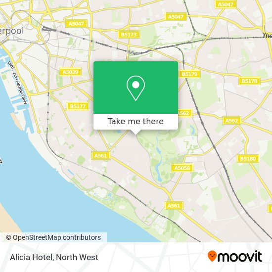 Alicia Hotel map