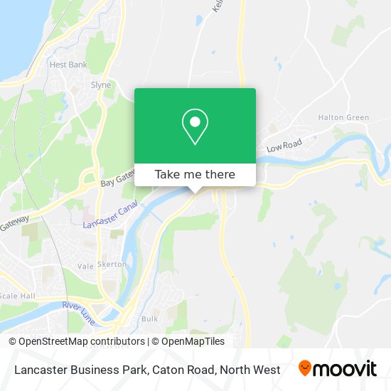 Lancaster Business Park, Caton Road map