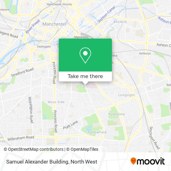 Samuel Alexander Building map