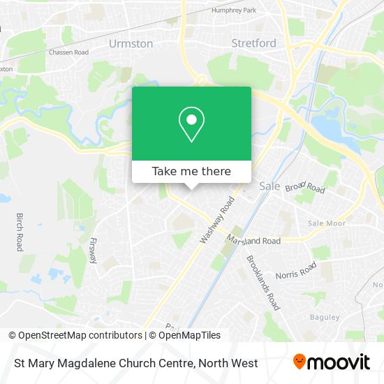 St Mary Magdalene Church Centre map