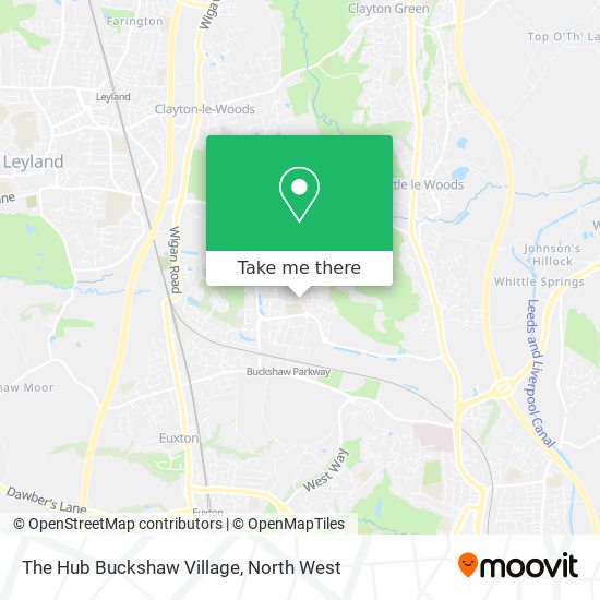 The Hub Buckshaw Village map