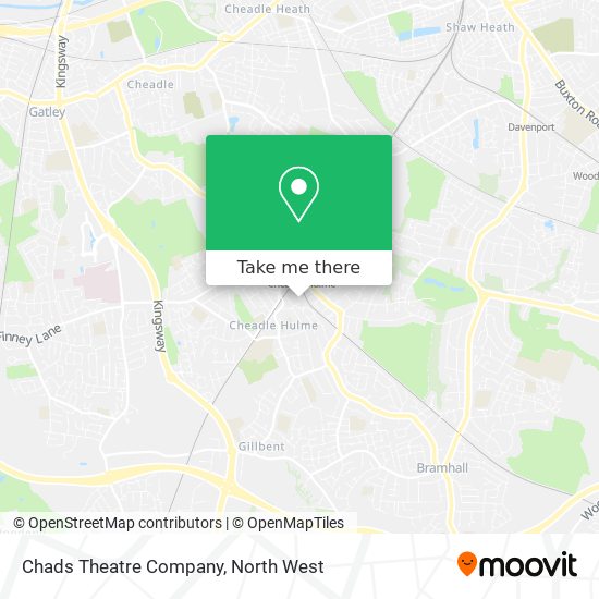Chads Theatre Company map