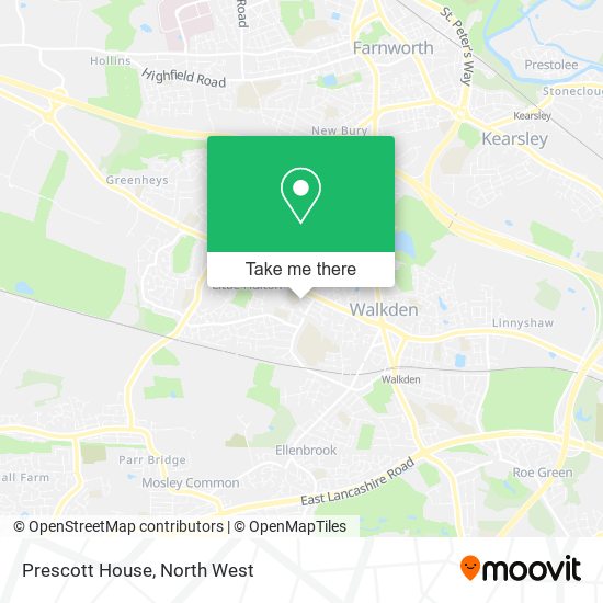 Prescott House map