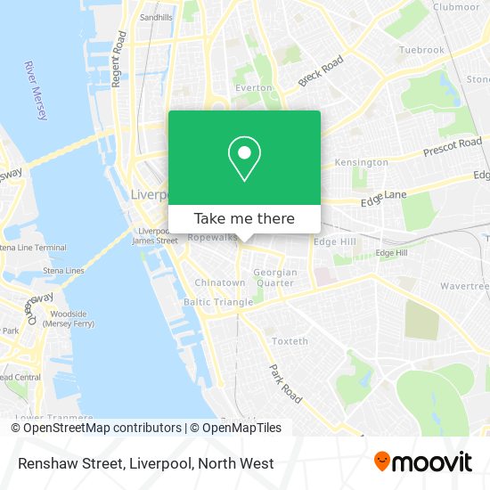 Renshaw Street, Liverpool map