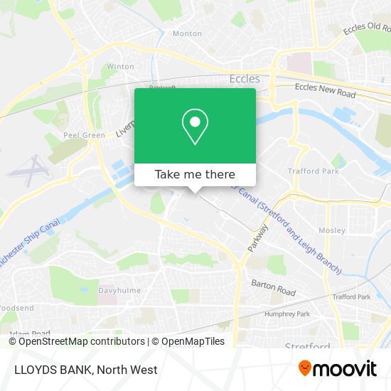 LLOYDS BANK map