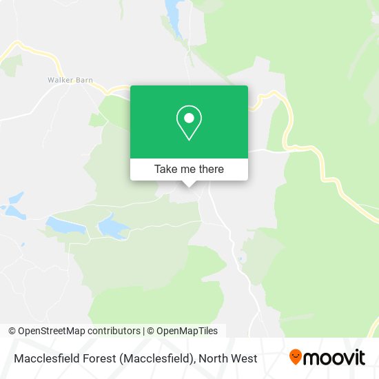 Macclesfield Forest map
