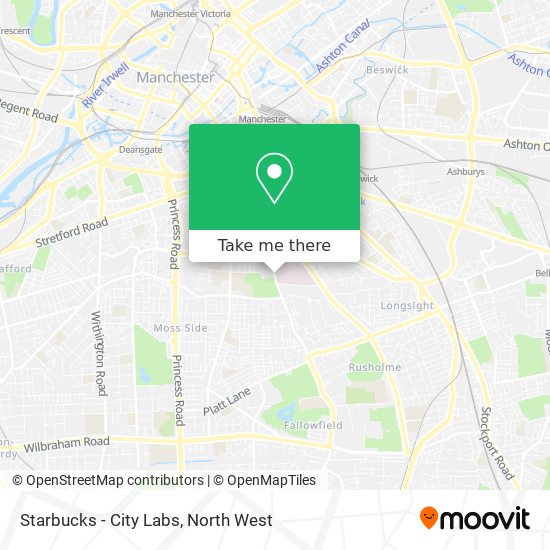Starbucks - City Labs map