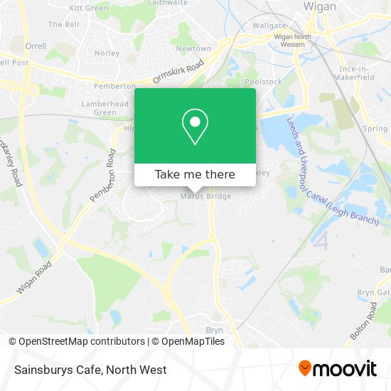 Sainsburys Cafe map