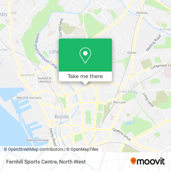 Fernhill Sports Centre map