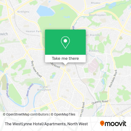 The WestLynne Hotel/Apartments map