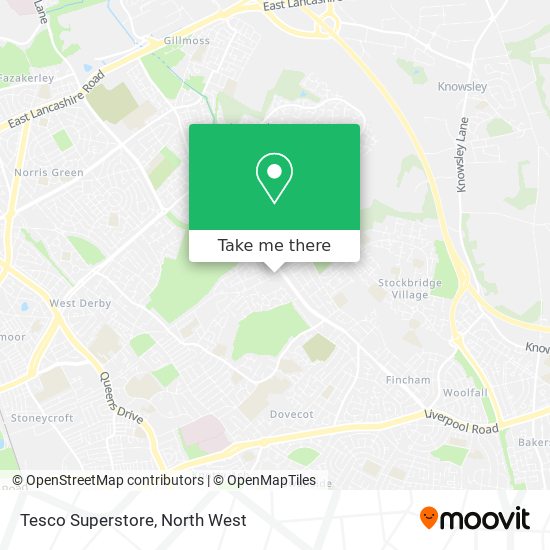 Tesco Superstore map
