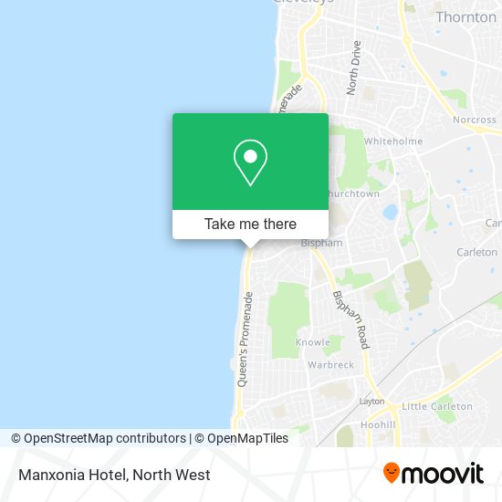 Manxonia Hotel map