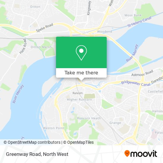 Greenway Road map