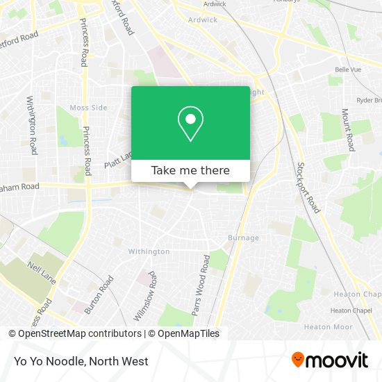 Yo Yo Noodle map