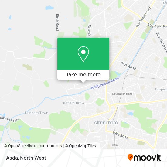 Asda map