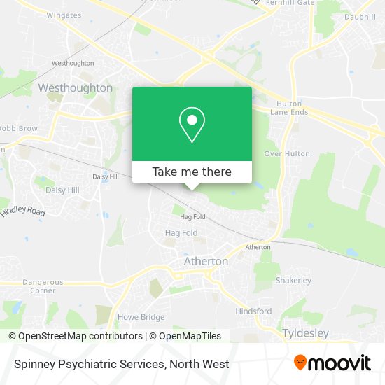 Spinney Psychiatric Services map