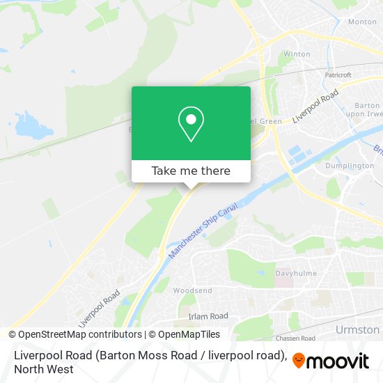 Liverpool Road (Barton Moss Road / liverpool road) map