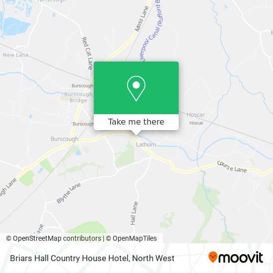 Briars Hall Country House Hotel map