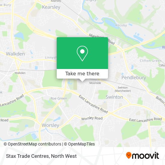Stax Trade Centres map