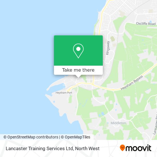 Lancaster Training Services Ltd map