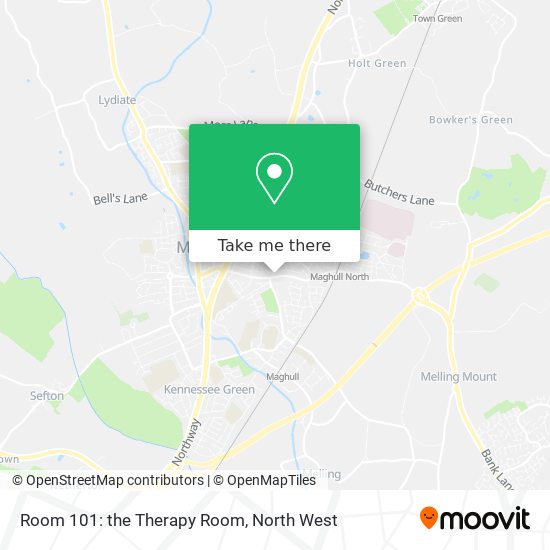 Room 101: the Therapy Room map