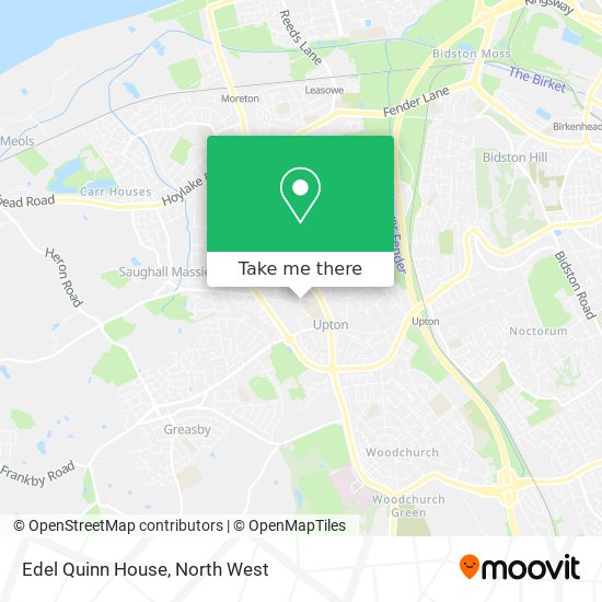 Edel Quinn House map