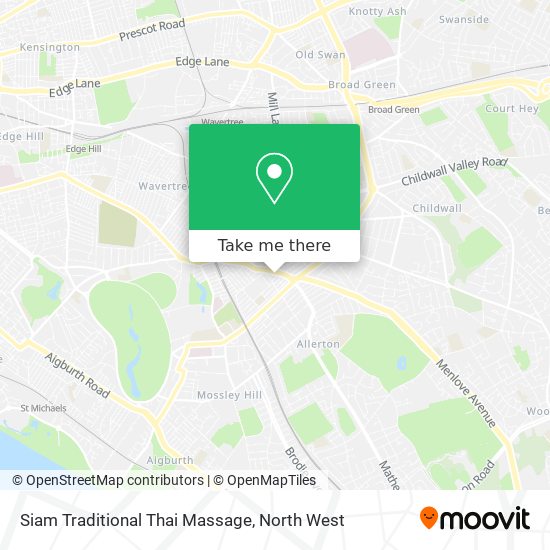 Siam Traditional Thai Massage map