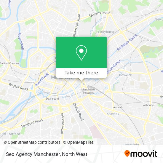 Seo Agency Manchester map