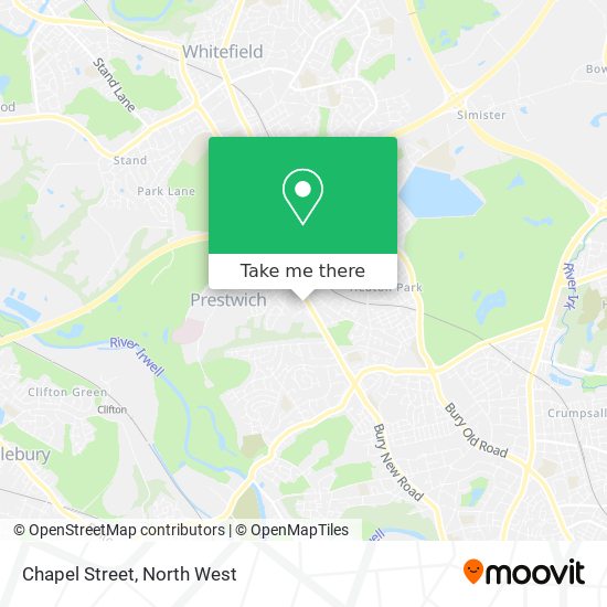 Chapel Street map