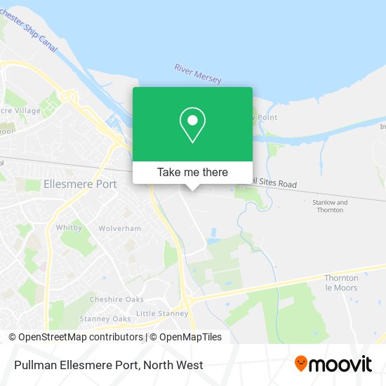 Pullman Ellesmere Port map