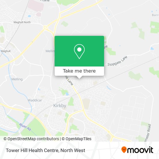 Tower Hill Health Centre map