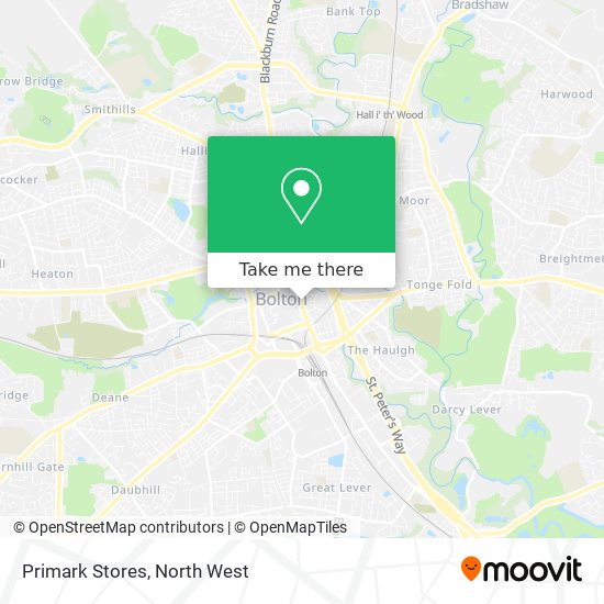 Primark Stores map