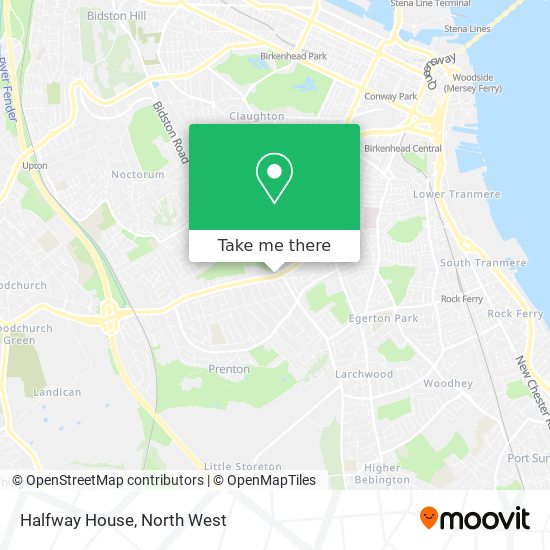 Halfway House map