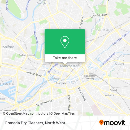Granada Dry Cleaners map